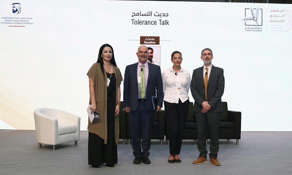 Panel members at the World Tolerance Summit 2019, Day One: Media and Culture Pillar (Tolerance Pillar – Culture)