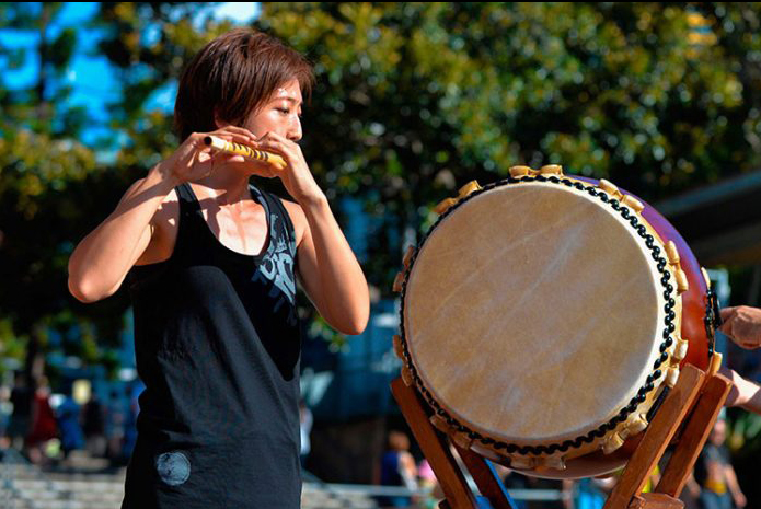 Featured image for “Taiko Drumming with Toko Ton”