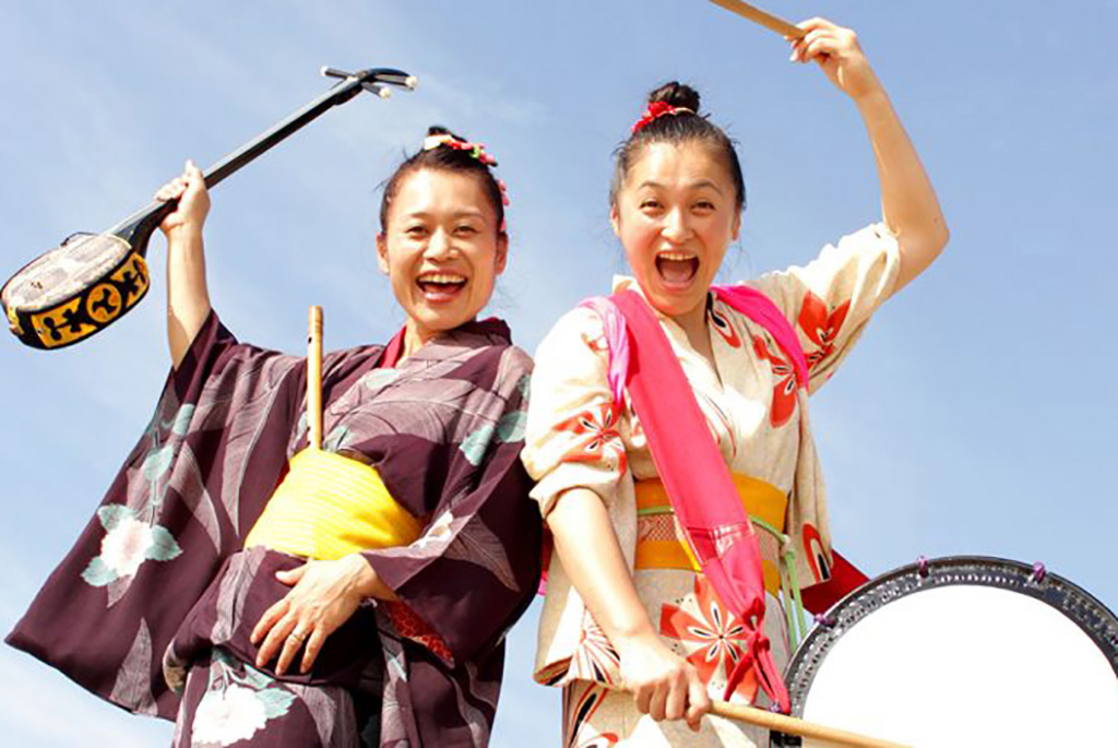 Featured image for “Taiko Drumming with A.YA”