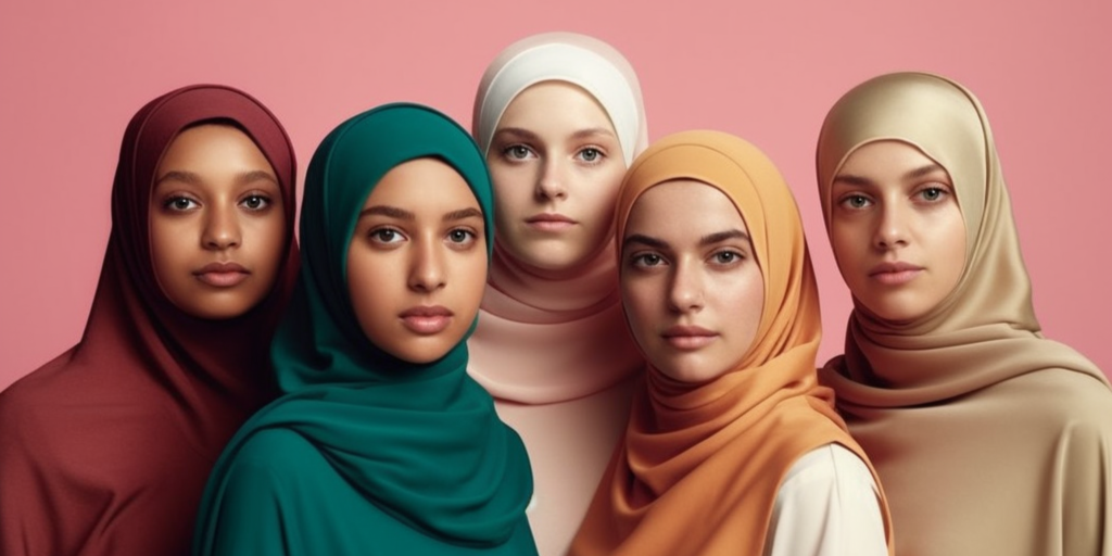 8 Dates to Celebrate in February - This photo is a group of 5 women wearing Hijabs